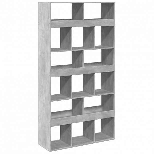 vidaXL Dělicí stěna betonově šedá 100 x 33 x 187,5 cm kompozitní dřevo