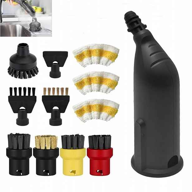 Sada Kartáčových Nástavců Pro Karcher Easyfix SC1 SC2 SC3 SC4 SC5 Mikrovlákno