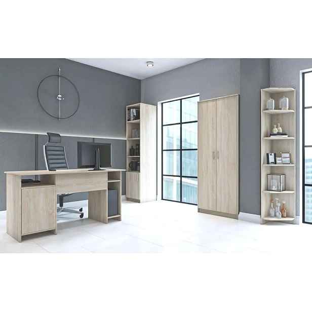 Casarredo Pracovní sestava OFFICE II+III SET 3 dub sonoma