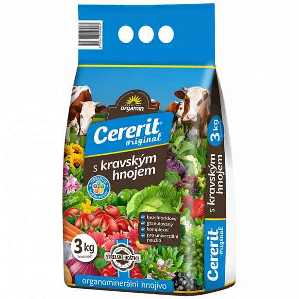 Orgamin - cererit s kravským hnojem 3 kg