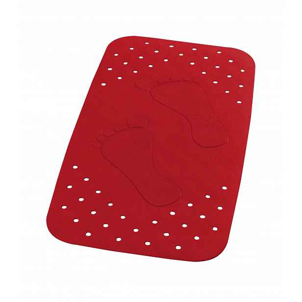 Ridder Plattfuß protiskluzová sprchová podložka 72 x 38 cm, červená