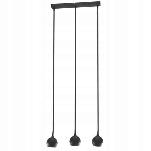 Lampa spotlight Colm 3xGU10 černá závěsná