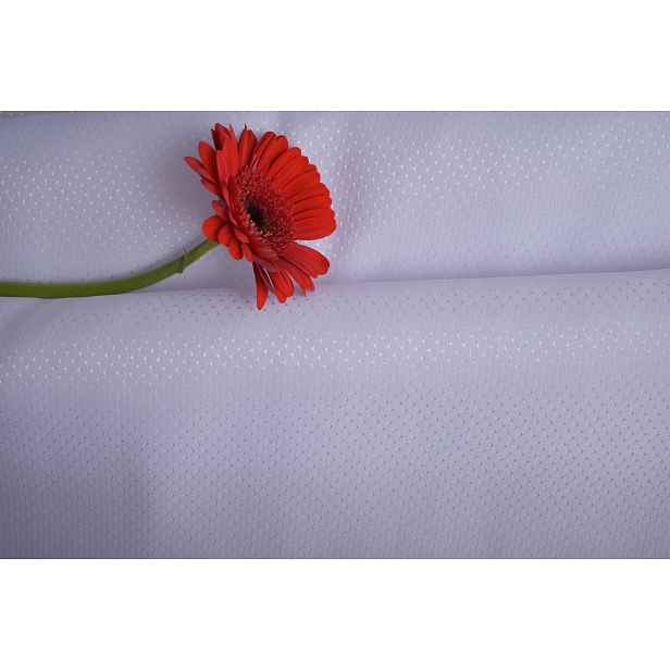 Ubrus Bílý Odolný Skvrnám 110x320 CM Bílé Diamanty Sváteční/každodenní