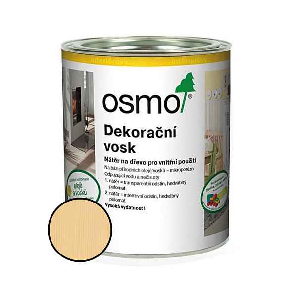 Vosk dekorační Osmo 3136 bříza 0,125 l