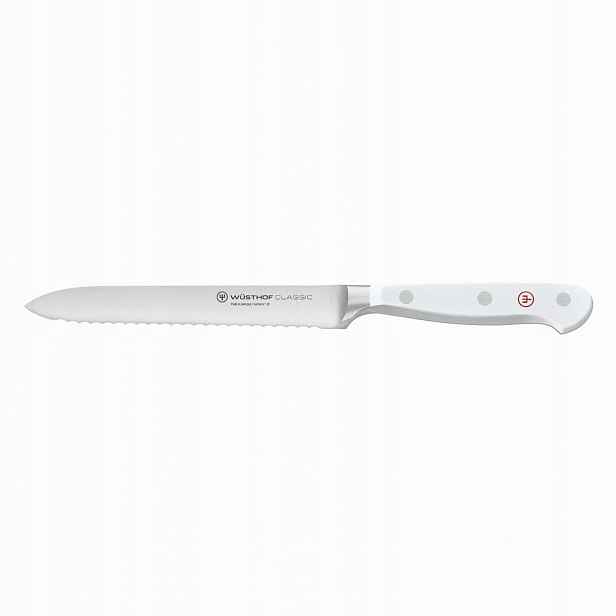 Wusthof Classic White Nůž na klobásy 14/25 cm