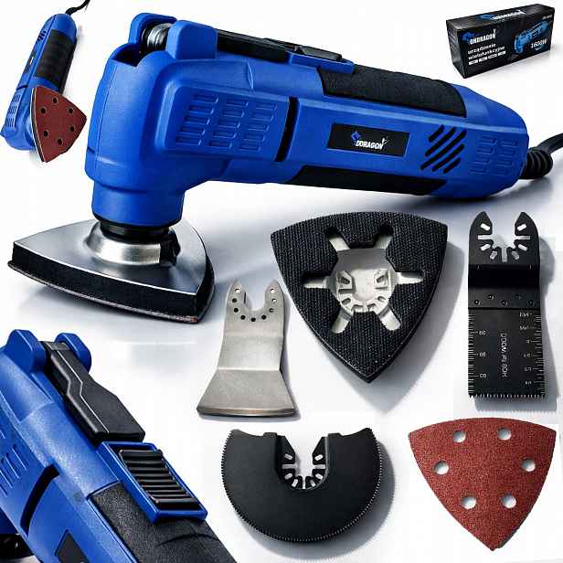 Multifunkční oscilační nářadí 1600 W multitool Pro, sada nástavc Ondragon