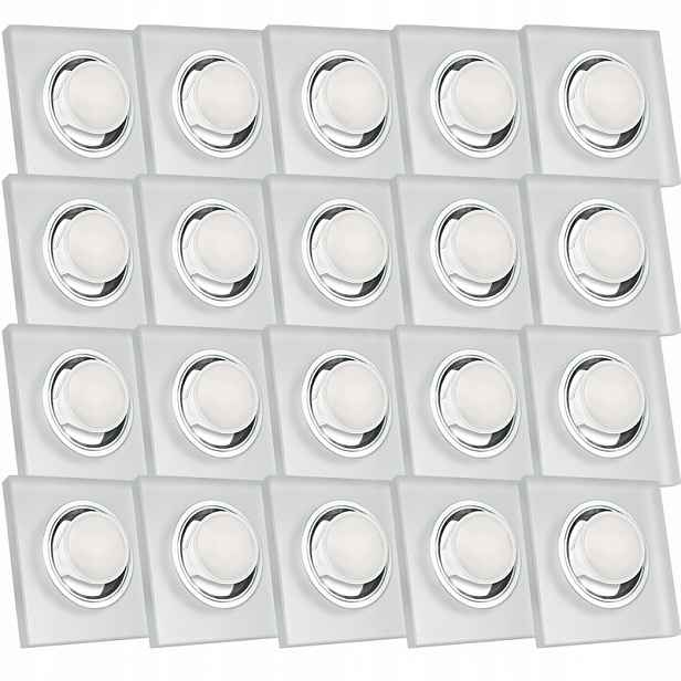 20X Skleněná Zapuštěná Lampa Velmi Silné Sklo Led Žárovka 1.5 W