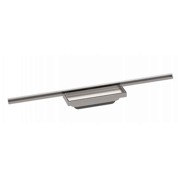 Hansgrohe RainDrain Minimalistic - Sprchový žlab 70 cm, s roštem pro vložení dlažby 56219000