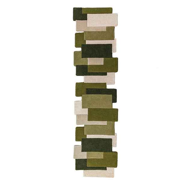Ručně tkaný vlněný běhoun 66x300 cm Collage – Flair Rugs