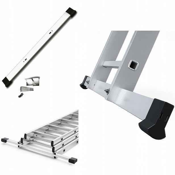 Hliníkový stabilizátor pro multifunkční žebříky 1100 mm (60x20) Drabest