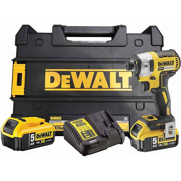 Rázový utahovák DeWalt DCF887P2 šroubovák 18V 5AH akumulátorový na baterie