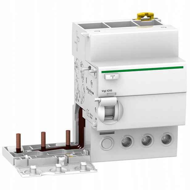 Schneider Electric – proudový blok Vigi iC60 3P 63A 30mA A9V41363