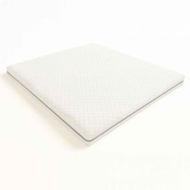 The White Stone VRCHNÍ Matrace 120x190 z Memory Pěny s 9 Diferencovanými Zónami ; Výška 10 cm ; Snímatelný Potah z Pure Hypoalergenní Tkaniny