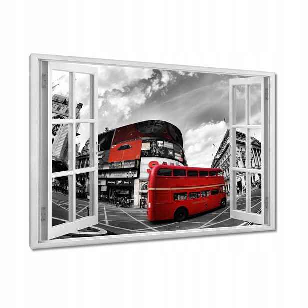 Obrazy 120x80 Červený Londýn