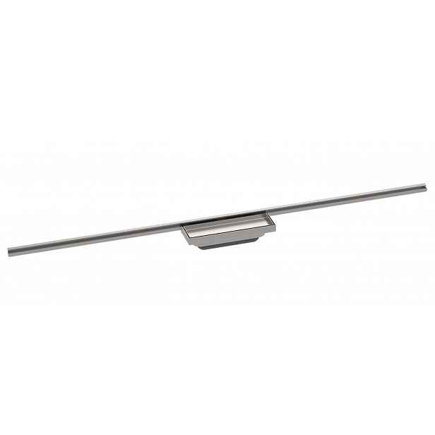 Hansgrohe RainDrain Minimalistic - Sprchový žlab 120 cm, s roštem pro vložení dlažby 56223000