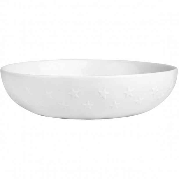 Räder Bílá porcelánová miska STARS
