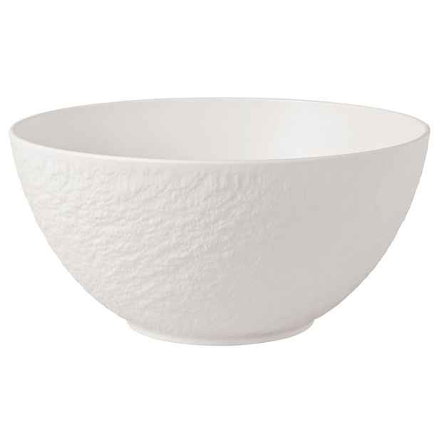 Villeroy & Boch Salátová mísa Manufacture Rock blanc, Ø 24 cm / 2,4 l 10-4240-3170