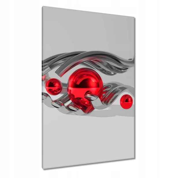 Obrazy 80x120 Červené koule v ruce