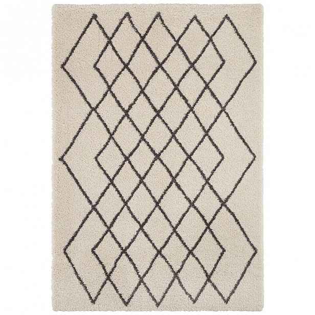 Krémovo-šedý koberec Mint Rugs Allure, 80 x 150 cm