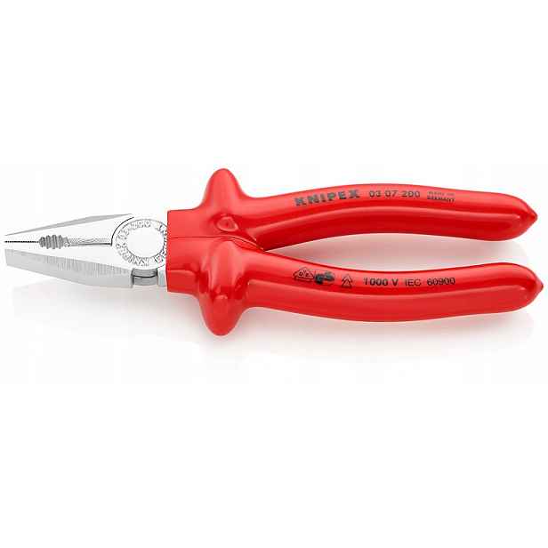 univerzální kleště, kombinačky s izolací Vde, 250 mm, Knipex [03 07 250]