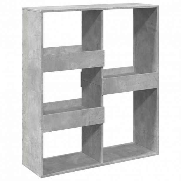 vidaXL Dělicí stěna betonově šedá 100 x 33 x 115 cm kompozitní dřevo
