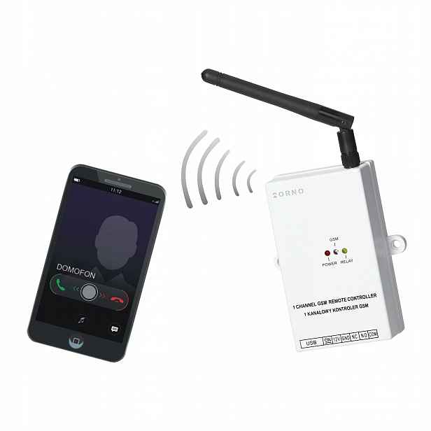 Ovladač Gsm pro ovládání brány s Usb vstupem