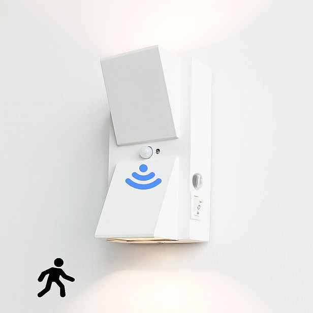 Led nástěnná lampa Senzor Pohybu akumulátorová Usb, nástěnná magnetická lampa, bílá