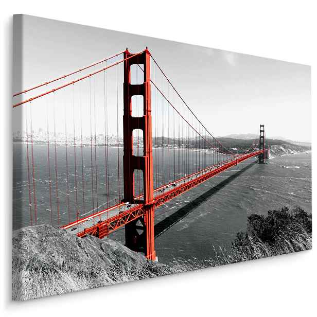 MyBestHome BOX Plátno Most Golden Gate V San Franciscu Varianta: 30x20