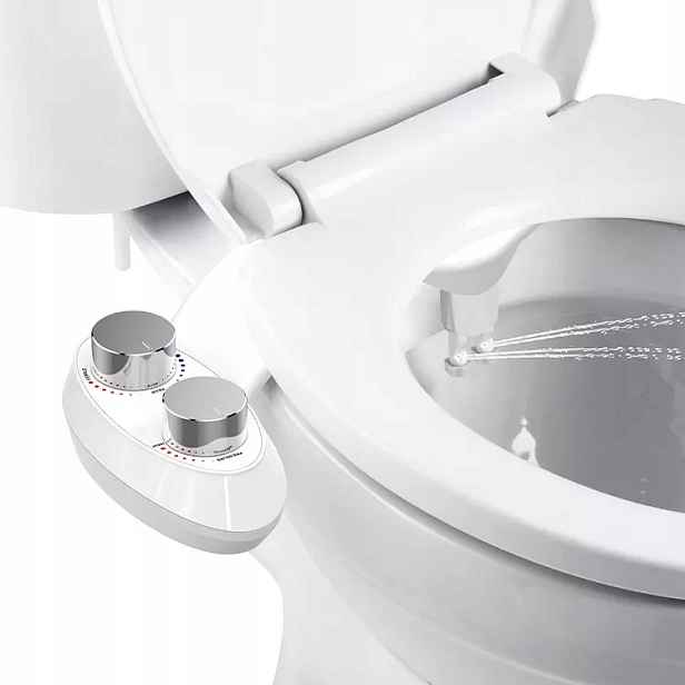 Nástavec na bidet na záchod 1/2" Sedes s bidetem 2v1 s teplou a studenou vodou