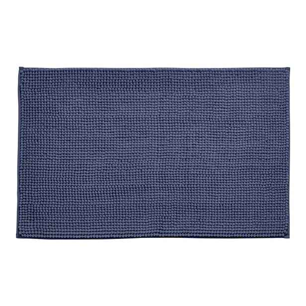 Tmavě modrá koupelnová předložka 50x80 cm Bobble – Catherine Lansfield