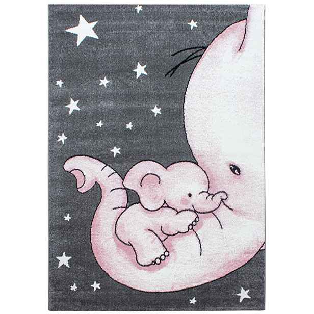 Dětský kusový koberec Kids 560 pink, 160x230, růžová, dětský pokoj, Ayyildiz