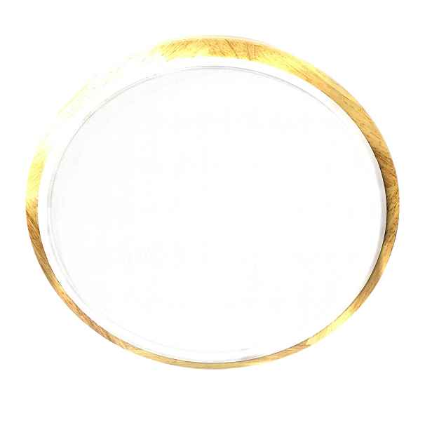 stropní svítidlo Led stropní svítidlo 40 cm kulatý, světle hnědá