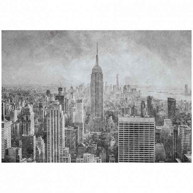 Wallarena FOTOTAPETA Město New York šedá 254x184 cm