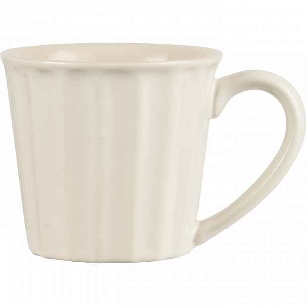 IB Laursen Smetanový keramický hrnek MYNTE BUTTER CREAM