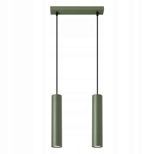 Sollux Závěsná lampa Lagos 2xGU10 10W zelená 105 cm