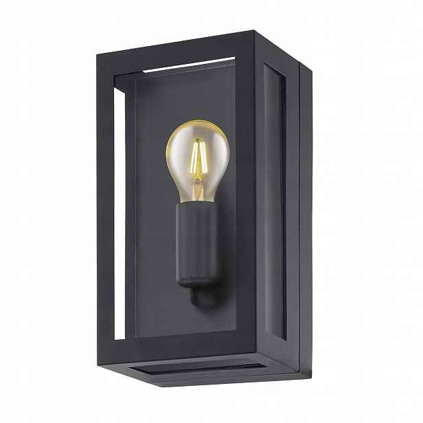 Geometrická nástěnná lampa E27 Černá ve stylu loftu Univerzální