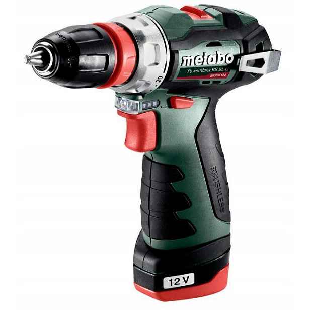 Metabo.šroubovák 12V 38Nm 2x2,0Ah Bs Bl Q MET601749500