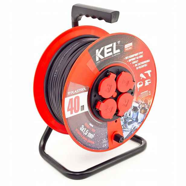 Prodlužovací Kabel Professional Line 4x2p+Z IP44 16A H05RR-F 3x2,5 50m