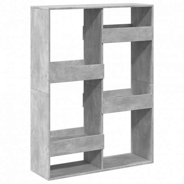 vidaXL Dělicí stěna betonově šedá 100 x 33 x 135 cm kompozitní dřevo