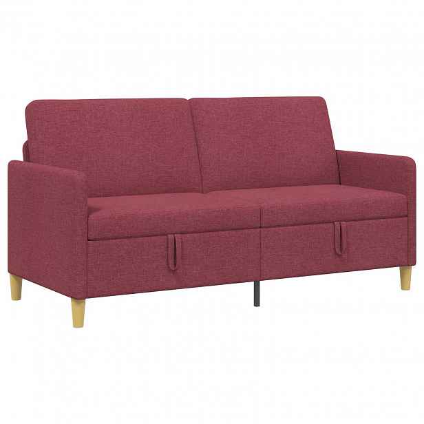 vidaXL Sofa s úložným prostorem Víno Červené 172 x 78 x 87 cm