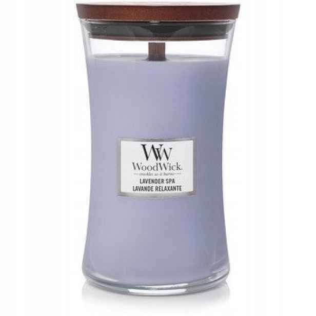 WoodWick Lavender Spa Váza (Lavender Spa) Scented Candle 275.0 g