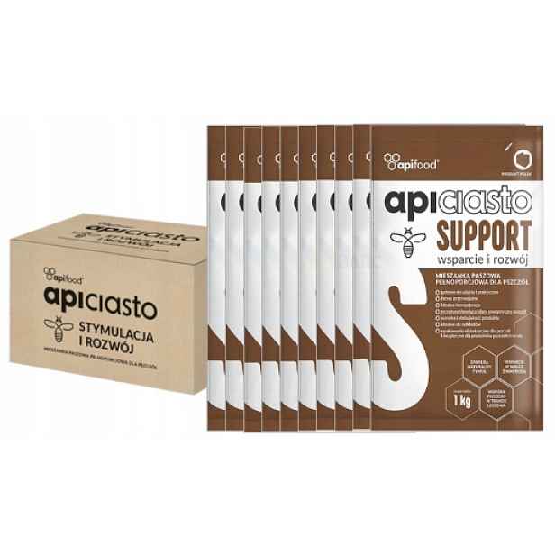 Apiciasto 10x1kg Krmivo pro včely Support těsto pro Včely