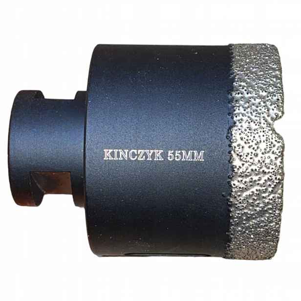 Korunkový Vrták Diamantový Kinczyk Kód Gres-b 55 MM M14