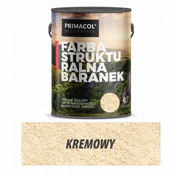 Primacol Dekorativní Barva Beránek Krémový 5 L