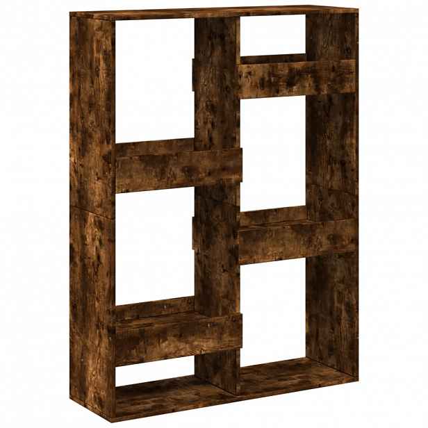 vidaXL Dělící stěna kouřový dub 100 x 33 x 135 cm kompozitní dřevo