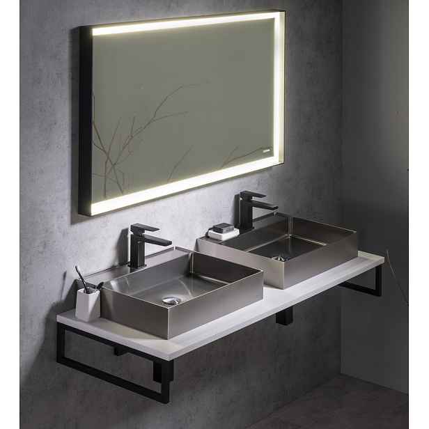 Sapho PLATO deska Rockstone 1700x24x500mm, bílá mat