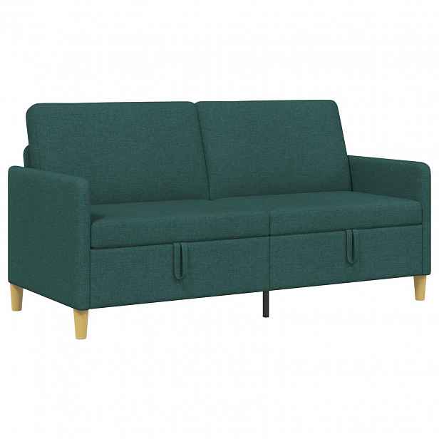 vidaXL Sofa s úložným prostorem Tmavě zelená 172 x 78 x 87 cm