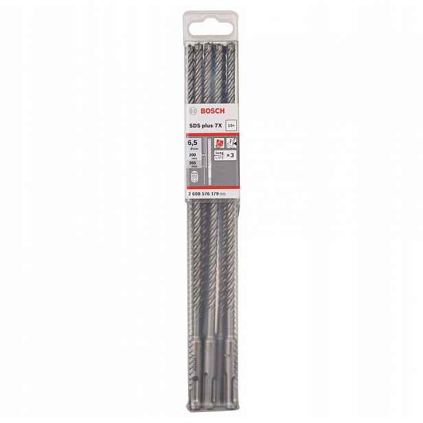 Vrtáky do kladiv Sds plus-7X 6,5 x 200/265 Bosch
