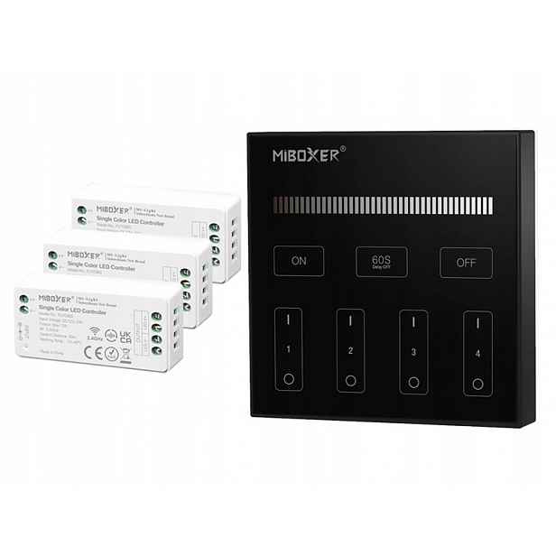 3 X Ovladač Zónový Nástěnný Panel 432W Milight
