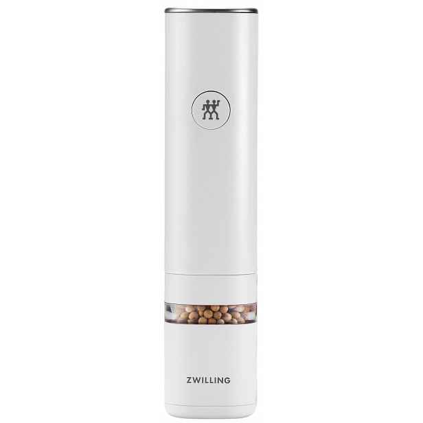 Zwilling Elektrický mlýnek na sůl, koření a bylinky Enfinigy, bílý 53103-700